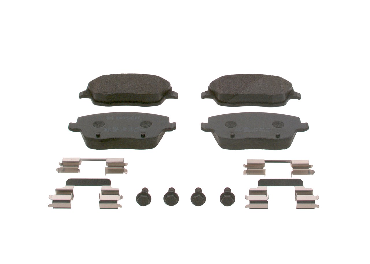 Bosch Bremsbelagsatz, Scheibenbremse [Hersteller-Nr. 0986424829] für Skoda, Seat, VW