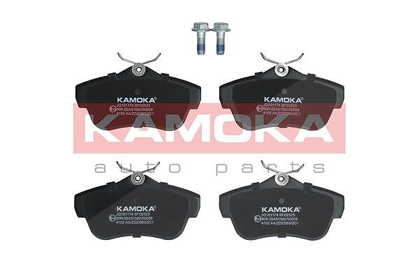 Kamoka Bremsbelagsatz, Scheibenbremse [Hersteller-Nr. JQ101174] für Citroën, Fiat, Toyota, Peugeot