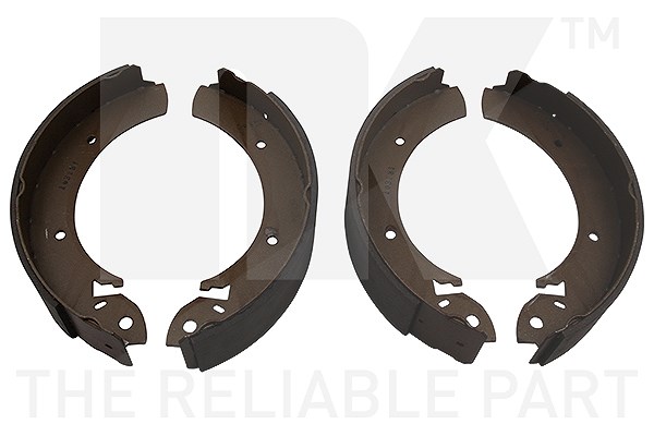 Nk Bremsbackensatz für Trommelbremse [Hersteller-Nr. 2799272] für Ford, Nissan, Ssangyong, Hyundai, Mercedes-Benz, Renault