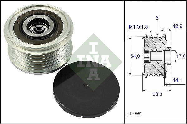 Schaeffler Ina Generatorfreilauf [Hersteller-Nr. 535026410] für Citroën, Peugeot, Toyota, Fiat, Ds