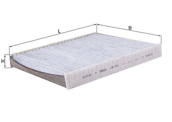 Mahle Filter, Innenraumluft [Hersteller-Nr. LAK816] für Seat, Audi, Skoda, VW