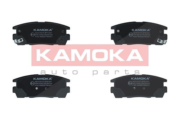 Kamoka Bremsbelagsatz, Scheibenbremse [Hersteller-Nr. JQ1018370] für Hyundai, Opel, Chevrolet