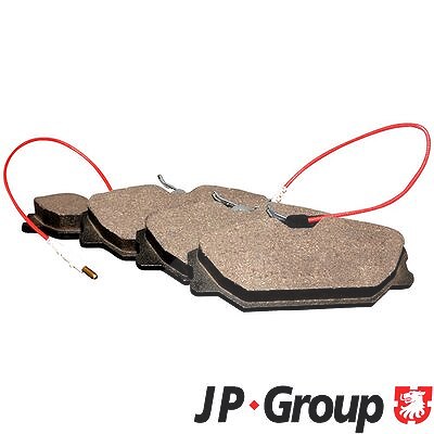 Jp Group Bremsbelagsatz, Scheibenbremse [Hersteller-Nr. 4363600210] für Daewoo, Renault