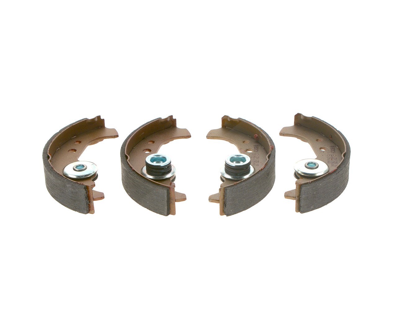 Bosch Bremsbackensatz [Hersteller-Nr. 0986487030] für Autobianchi, Abarth, Zastava, Innocenti, Yugo, Seat, Fiat, Lancia