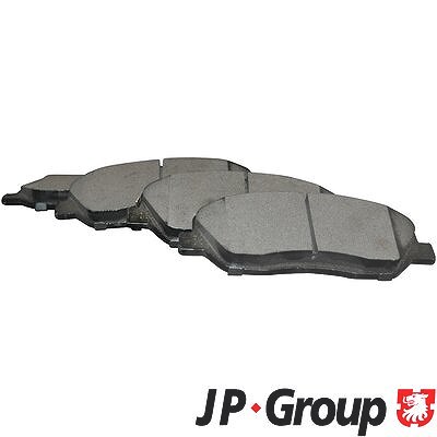 Jp Group Bremsbelagsatz, Scheibenbremse [Hersteller-Nr. 3563600710] für Hyundai, Kia, Inokom, Ssangyong