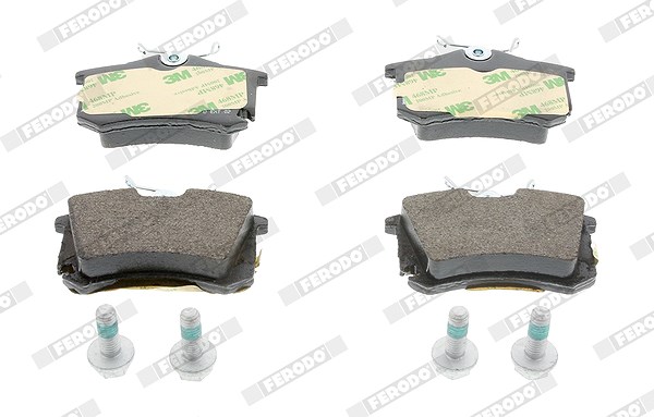 Ferodo Bremsbelagsatz, Scheibenbremse [Hersteller-Nr. FDB1637] für Subaru, Seat, VW, Skoda, Audi, Toyota