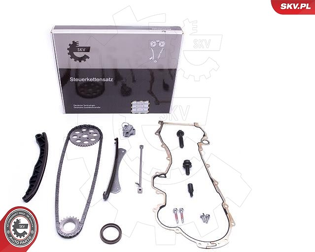 Esen Skv Steuerkettensatz [Hersteller-Nr. 21SKV216] für Opel, Ford, Chevrolet, Fiat, Citroën, Chrysler, Peugeot, Suzuki, Alfa Romeo, Lancia, Vauxhall