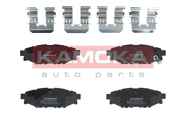 Kamoka Bremsbelagsatz, Scheibenbremse [Hersteller-Nr. JQ1013894] für Toyota, Subaru