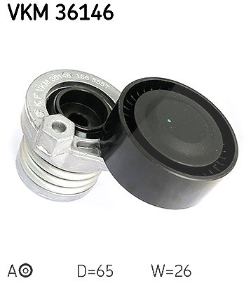Skf Spannrolle, Keilrippenriemen [Hersteller-Nr. VKM36146] für Mercedes-Benz, Dacia, Renault, Infiniti, Nissan