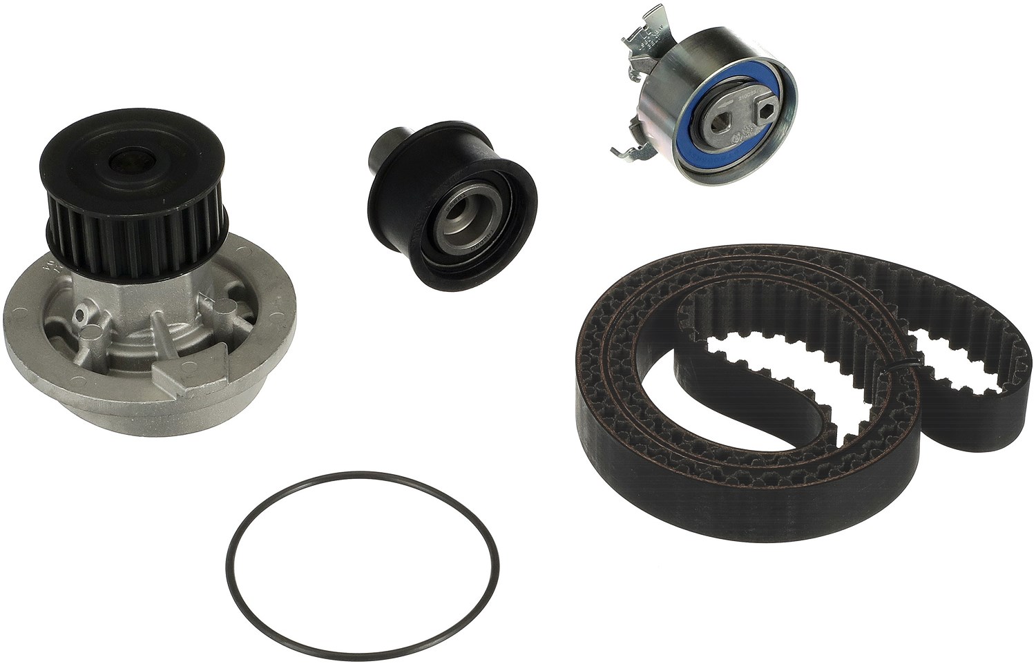 Gates Wasserpumpe + Zahnriemensatz [Hersteller-Nr. KP15368XS] für Vauxhall, Bedford, Opel