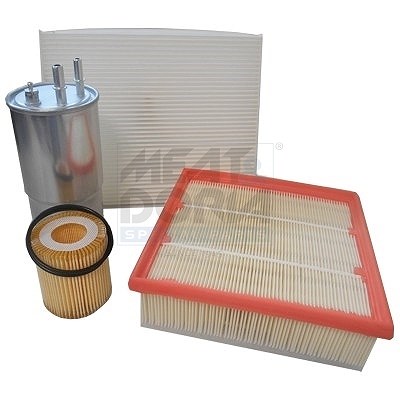 Meat & Doria Filter-Satz [Hersteller-Nr. FKFIA029] für Alfa Romeo, Mazda, Suzuki, Citroën, Opel, Fiat, Ford