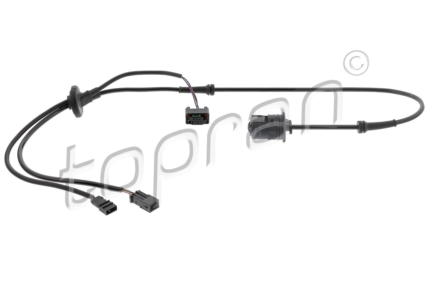 Topran Sensor, Raddrehzahl [Hersteller-Nr. 109925] für Skoda, VW