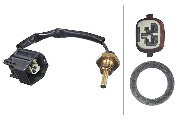 Hella Sensor, Kühlmitteltemperatur [Hersteller-Nr. 6PT009309-461] für Volvo