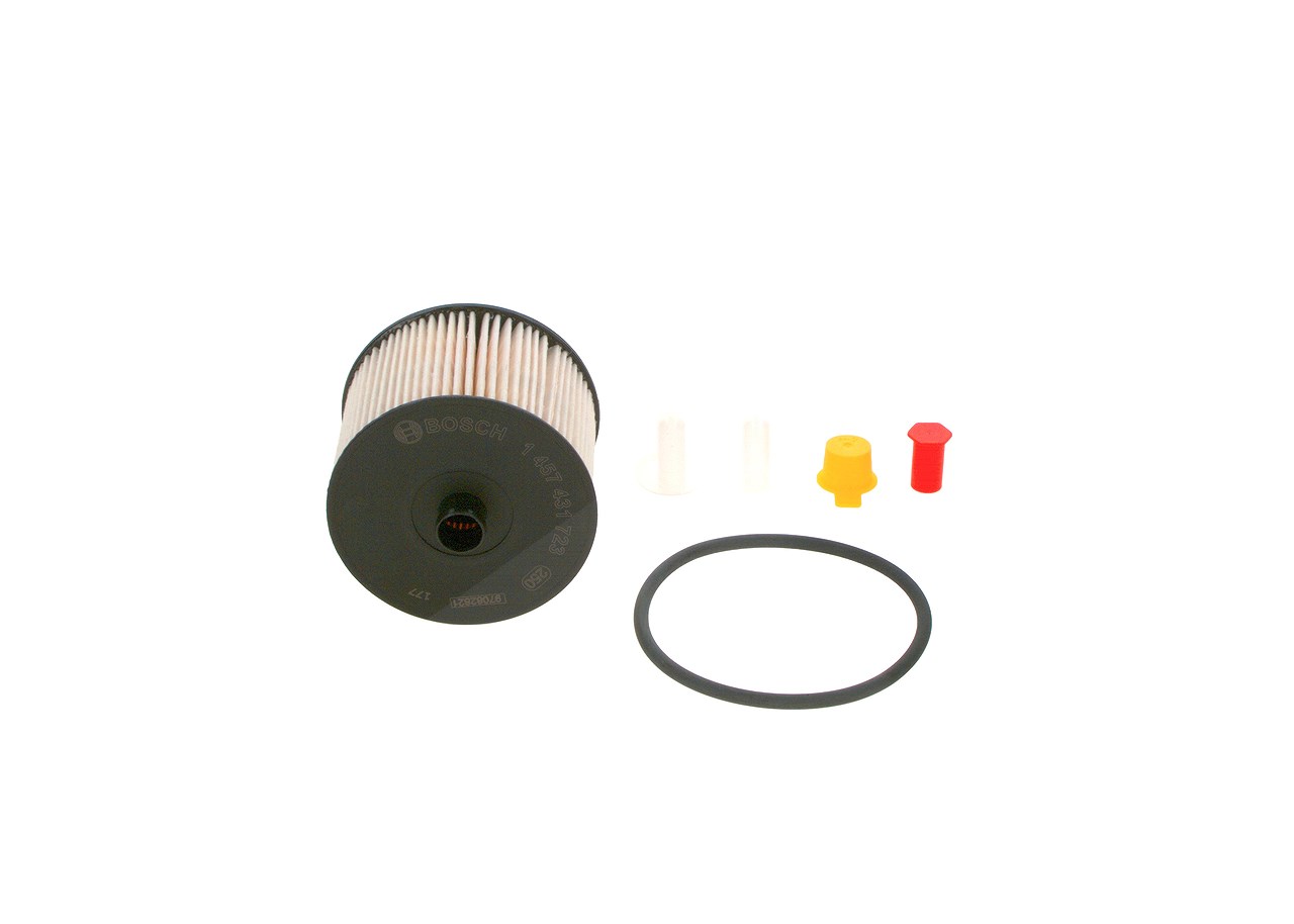 Bosch Kraftstofffilter [Hersteller-Nr. 1457431723] für Peugeot, Lancia, Citroën, Volvo, Ford, Fiat