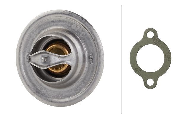 Hella Thermostat, Kühlmittel [Hersteller-Nr. 8MT354774-141] für Audi, Skoda, VW, Seat