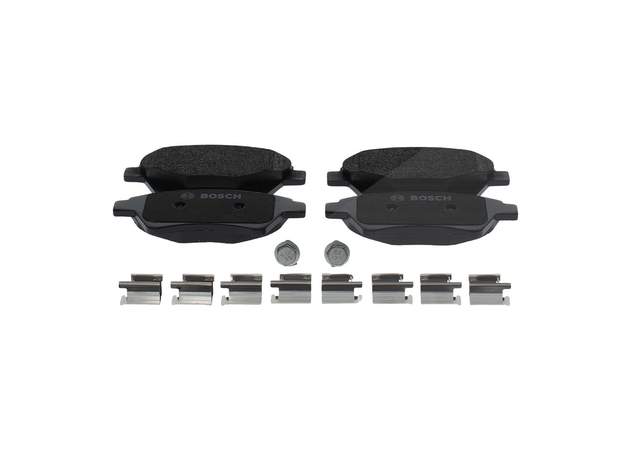Bosch Bremsbelagsatz, Scheibenbremse [Hersteller-Nr. 0986494725] für Renault
