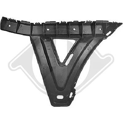 Diederichs Halter, Stoßfänger [Hersteller-Nr. 1456043] für Ford