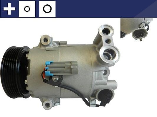 Mahle Kompressor, Klimaanlage [Hersteller-Nr. ACP156000S] für Vauxhall, Opel