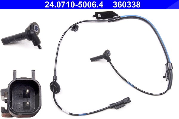 Ate Sensor, Raddrehzahl [Hersteller-Nr. 24.0710-5006.4] für Mitsubishi