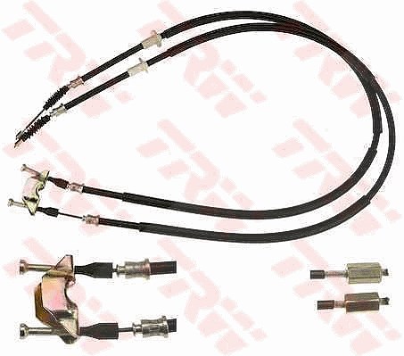Trw Seilzug, Feststellbremse [Hersteller-Nr. GCH2516] für Vauxhall, Opel