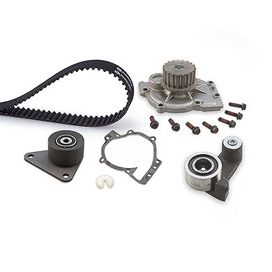 Gates Wasserpumpe + Zahnriemensatz [Hersteller-Nr. KP15378XS] für Renault, Volvo