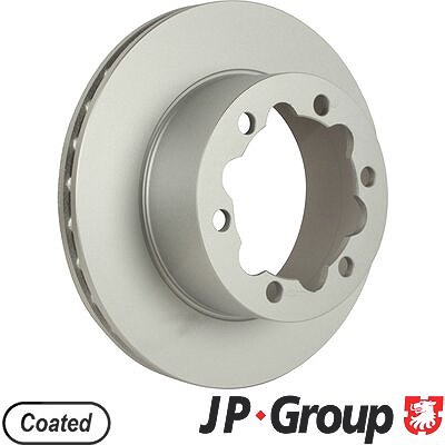 Jp Group 1x Bremsscheibe [Hersteller-Nr. 1163207300] für VW, Mercedes-Benz