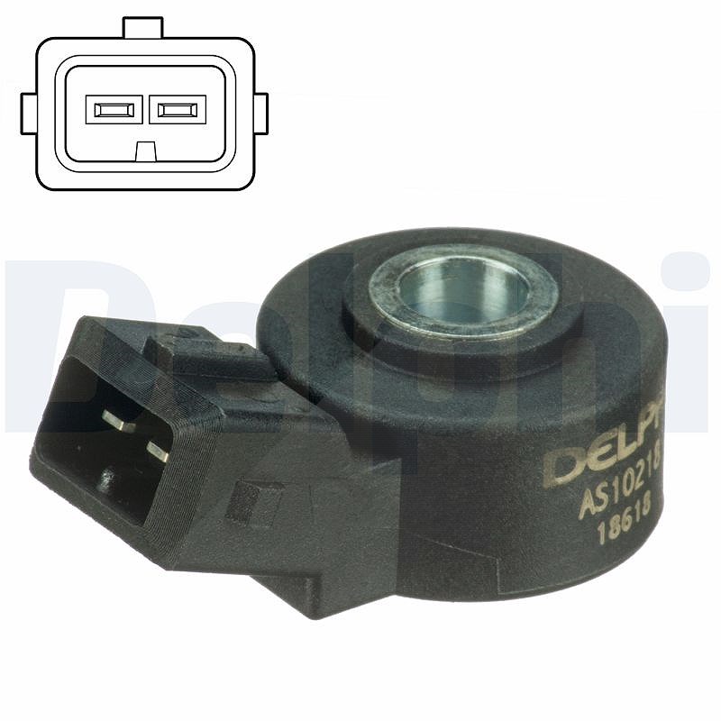 Delphi Klopfsensor [Hersteller-Nr. AS10218] für Maybach, Mercedes-Benz, Lada