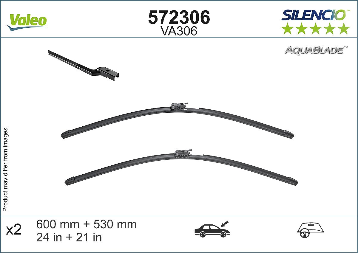 Valeo Wischblatt [Hersteller-Nr. 572306] für Mercedes-Benz