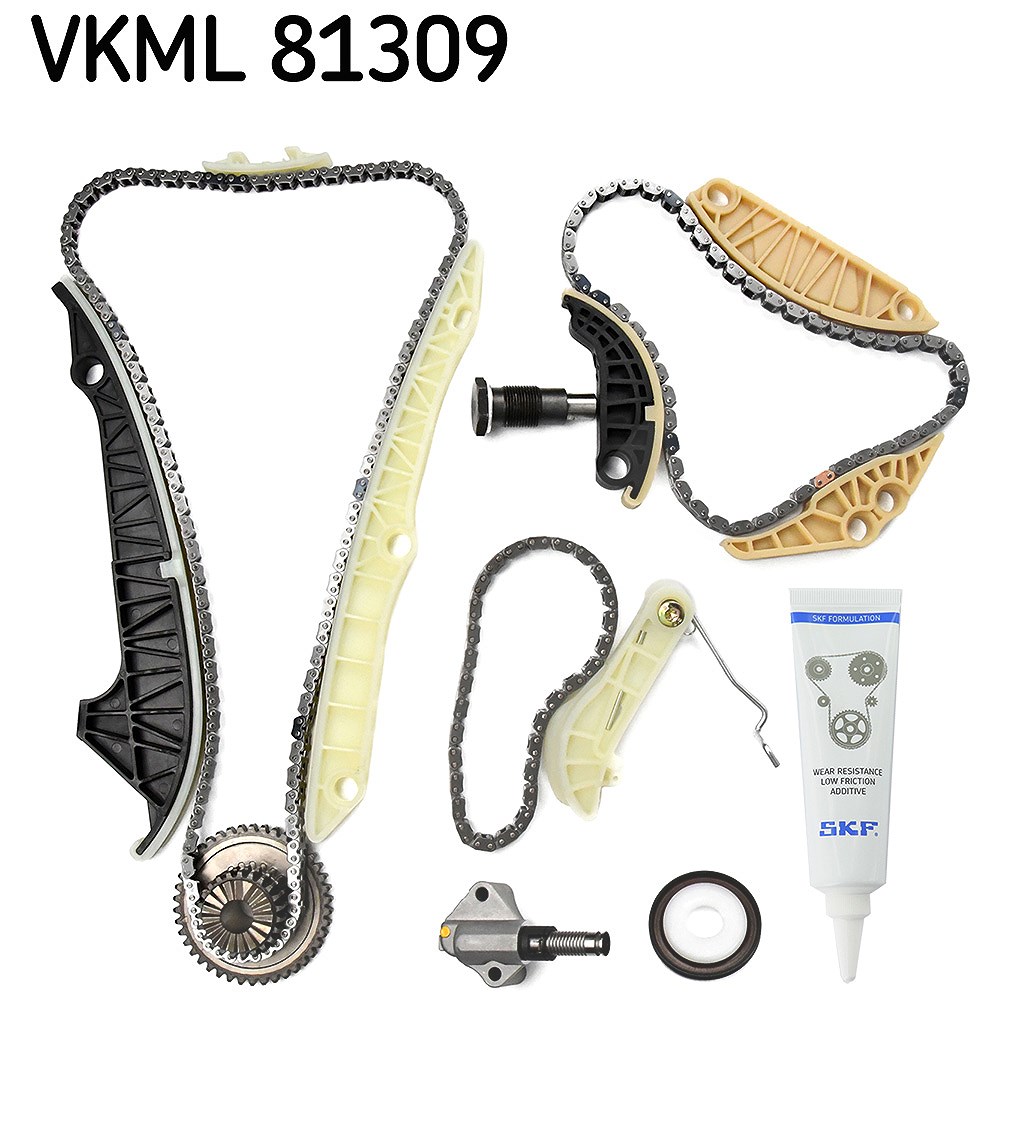 Skf Steuerkettensatz [Hersteller-Nr. VKML81309] für Skoda, Seat, VW, Audi