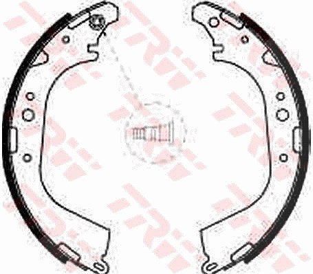Trw Bremsbackensatz [Hersteller-Nr. GS8501] für VW, Toyota
