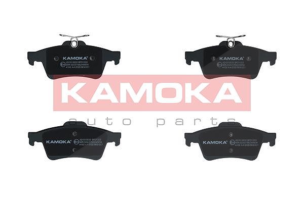 Kamoka Bremsbelagsatz, Scheibenbremse [Hersteller-Nr. JQ1013532] für Ford, Renault, Peugeot, Daimler, Mazda, Cadillac, Opel, Jaguar, Saab, Nissan, Cit