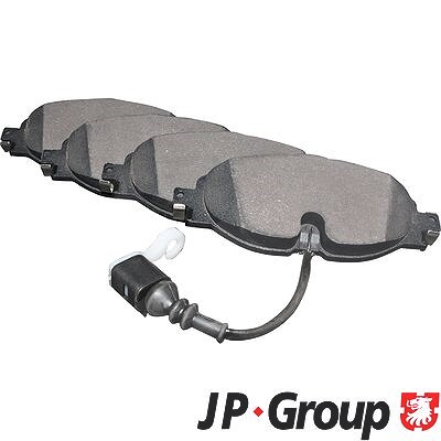 Jp Group Bremsbelagsatz, Scheibenbremse [Hersteller-Nr. 1163609510] für Cupra, VW, Audi, Skoda, Seat
