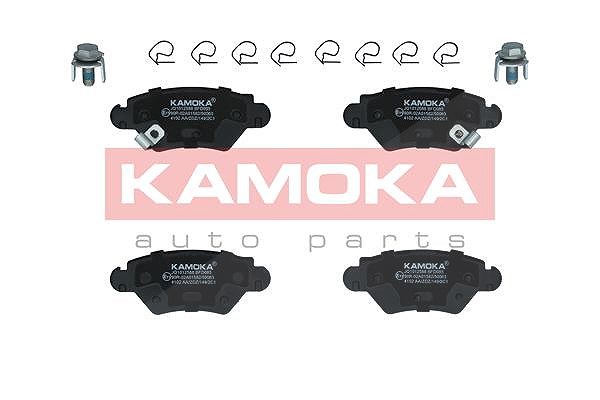 Kamoka Bremsbelagsatz, Scheibenbremse [Hersteller-Nr. JQ1012588] für Opel, Chevrolet