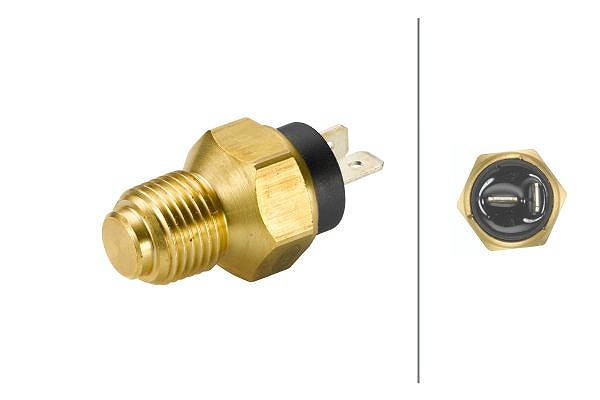 Hella Sensor, Kühlmitteltemperatur [Hersteller-Nr. 6PT009309-531] für Iveco, Fiat, Citroën, Peugeot