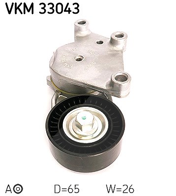 Skf Spannrolle, Keilrippenriemen [Hersteller-Nr. VKM33043] für Toyota, Volvo, Mitsubishi, Mazda, Citroën, Mini, Ford, Peugeot