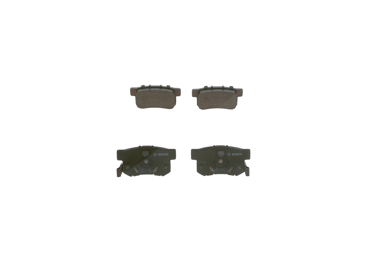 Bosch Bremsbelagsatz, Scheibenbremse [Hersteller-Nr. 0986494233] für Honda
