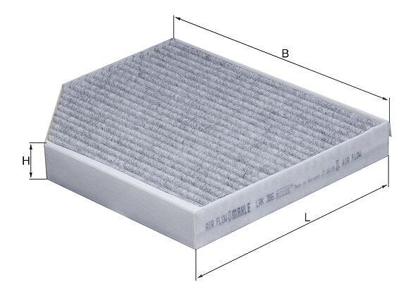 Mahle Filter, Innenraumluft [Hersteller-Nr. LAK386] für Audi, Porsche