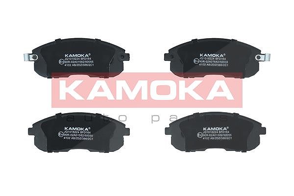 Kamoka Bremsbelagsatz, Scheibenbremse [Hersteller-Nr. JQ1018224] für Suzuki, Renault, Infiniti, Nissan, Fiat