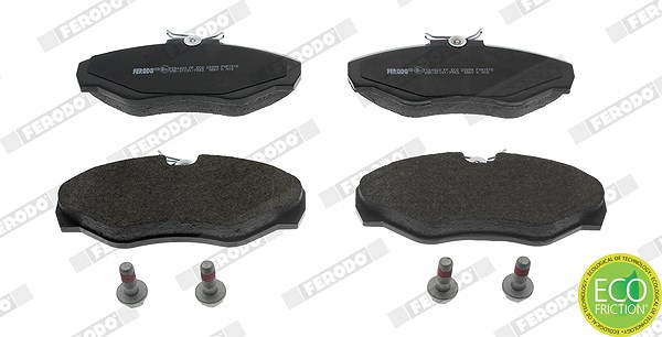 Ferodo Bremsbelagsatz, Scheibenbremse [Hersteller-Nr. FVR1515] für Renault, Opel, Vauxhall, Nissan