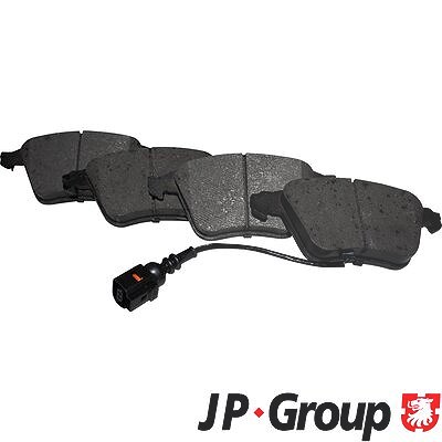 Jp Group Bremsbelagsatz, Scheibenbremse [Hersteller-Nr. 1163607810] für Seat, Audi, VW, Skoda