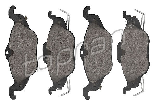 Topran Bremsbelagsatz, Scheibenbremse [Hersteller-Nr. 208499] für Opel, Vauxhall