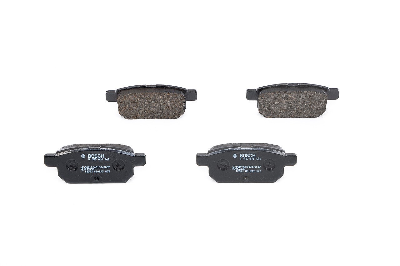 Bosch Bremsbelagsatz, Scheibenbremse [Hersteller-Nr. 0986494748] für Suzuki