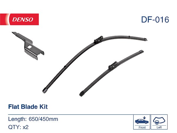 Denso Wischblatt [Hersteller-Nr. DF-016] für Seat, Skoda, VW, Cupra, Audi, Alfa Romeo