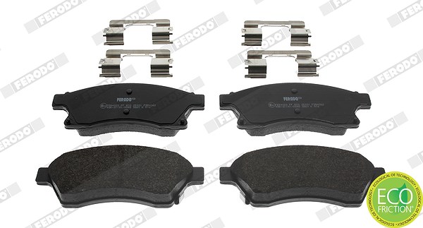 Ferodo Bremsbelagsatz, Scheibenbremse [Hersteller-Nr. FDB4262] für Opel, Vauxhall, Chevrolet