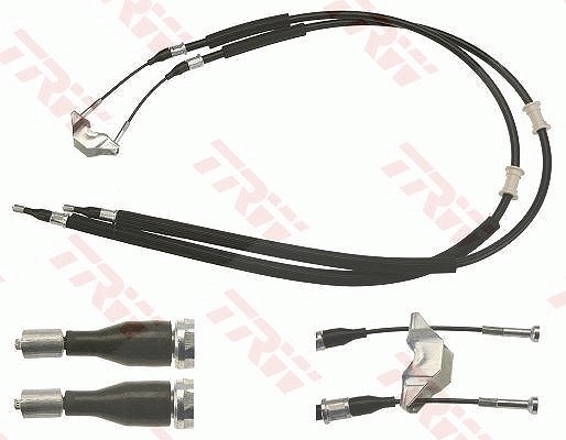 Trw Seilzug, Feststellbremse [Hersteller-Nr. GCH124] für Opel, Vauxhall
