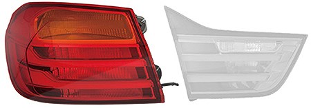 Van Wezel Heckleuchte [Hersteller-Nr. 0624921U] für BMW