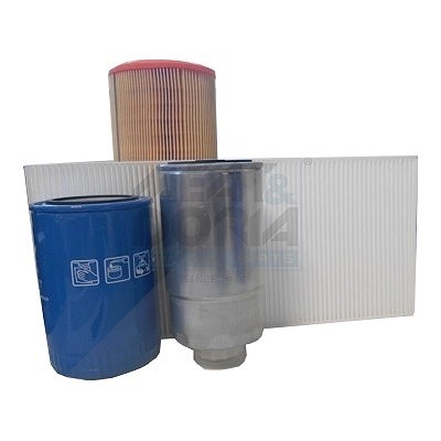 Meat & Doria Filter-Satz [Hersteller-Nr. FKFIA162] für Fiat, Renault, Opel, Citroën, Iveco, Ldv, Alfa Romeo
