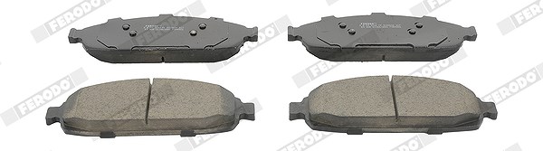Ferodo Bremsbelagsatz, Scheibenbremse [Hersteller-Nr. FDB4002] für Jeep, BMW