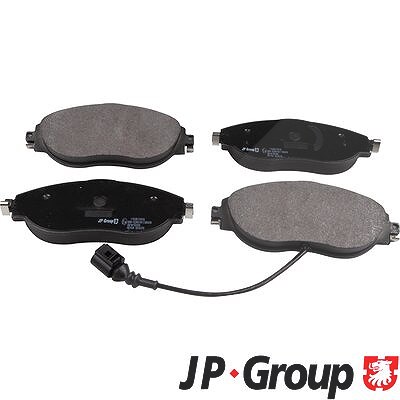 Jp Group Bremsbelagsatz, Scheibenbremse [Hersteller-Nr. 1163613310] für Skoda, Seat, VW, Audi