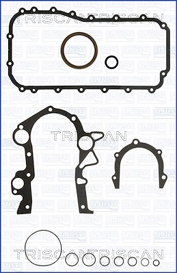 Triscan Dichtungssatz, Kurbelgehäuse [Hersteller-Nr. 595-7202] für Plymouth, Chrysler, Dodge, Eagle